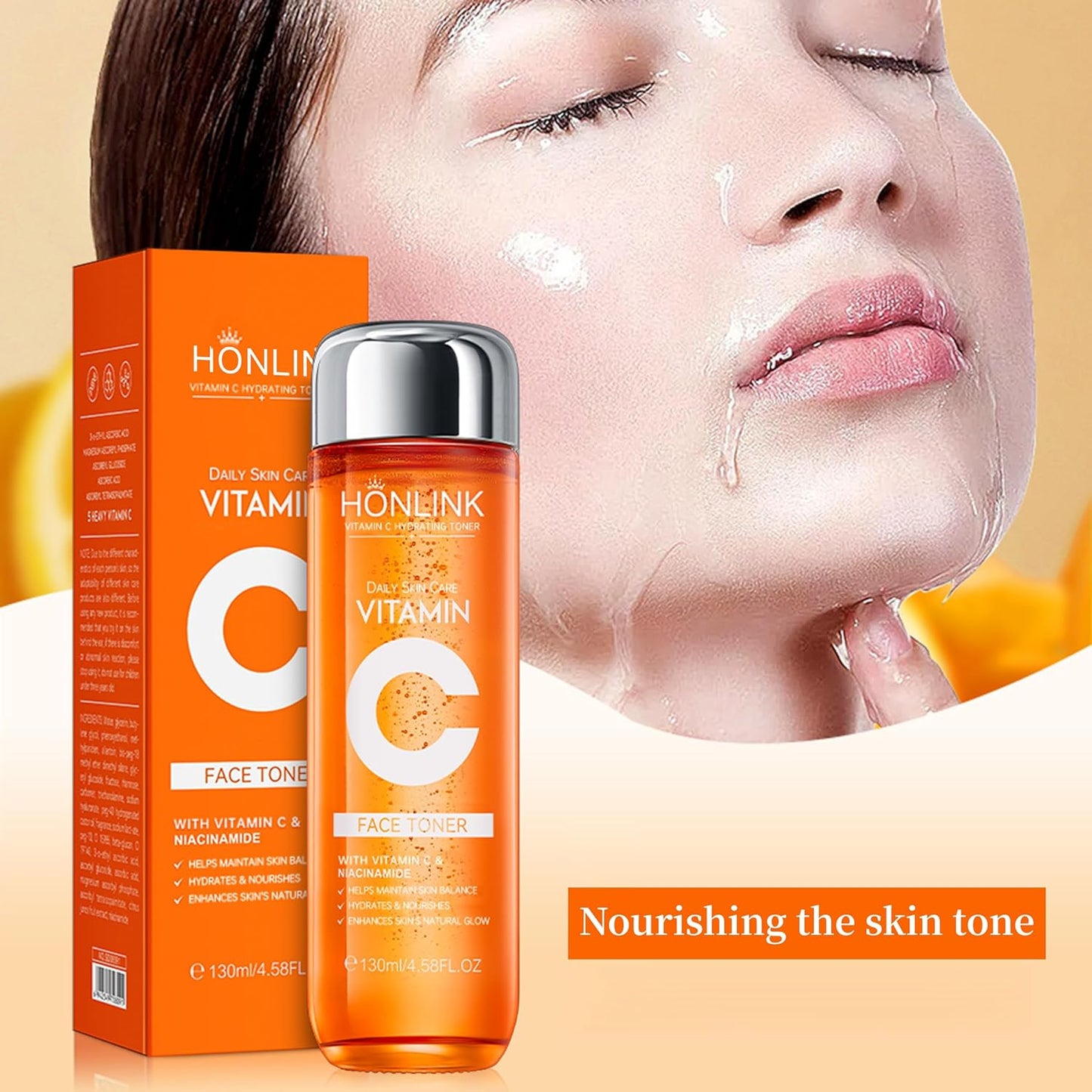 SADOER 5x Vitamin Face Toner/Glass skin/Collagen+HyaluronicAcid+Niacinamide