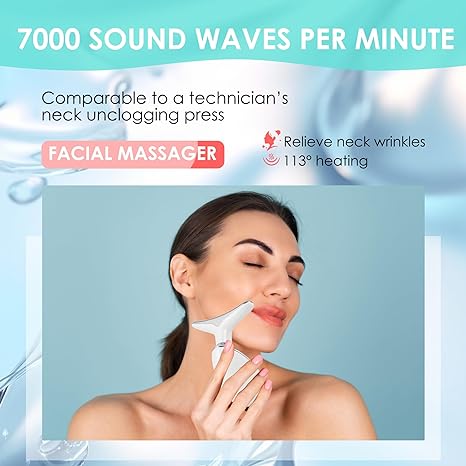 2024 The latest model Microcurrent multifunctional facial massager, neck massage, neck wrinkle removal, nasolabial wrinkle removal