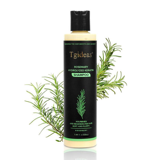 Tgideas Organic Rosemary Hair Growth Shampoo BoostHair Growth, Control Oil & Dandruff,Soothe Scalp lritation & RestoreShine!