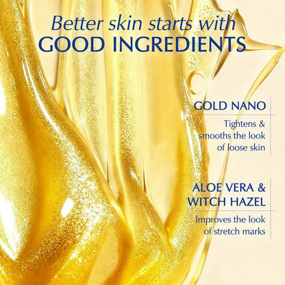 15-Day Fast-Acting Anti-Cellulite Gold Gel – Sculpting & Tightening Body Firming Cream for Legs, Belly & Arms