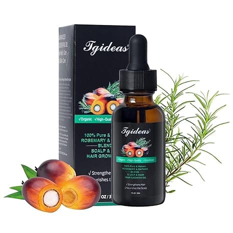 Rosemary Batana Oil - Organic Hair Growth -for Scalp & Hair Strengthening - All Hair Types Treatment Oil - Eyebrow & Eyelash Nourishing—HHW