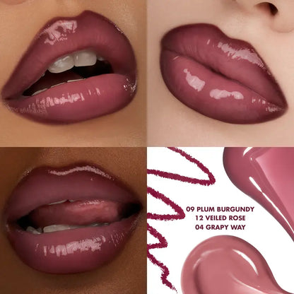 rom&nd LIP VOLUME HACK TRIO (3 Shades, Lip Mate Pencil 0.5g & Melting Balm 3.5g & Color Gloss 4g)