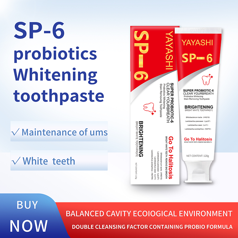 SP-6 Probiotics Whitening Toothpaste,Fresh Breath Toothpaste-MC