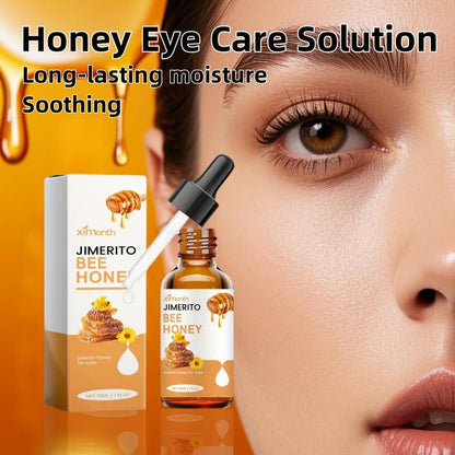 Genuine Honey Eye Cleansing Serum, Honey Eye Care Serum, Eye Cream, Eye Essence, Effective Within 7 Days Skincare Comfort Bee Honey Eye Soothing Lotion Honey Essence Fast-Acting Eye Cream, Daily Use Eye Care Product, Rejuvenating dealsforyoudays