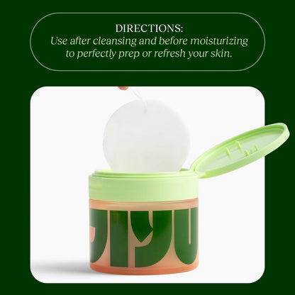 Korean Skincare Anti-Aging, Dark Spot & Wrinkle Minimizing Toner Pads with Snail Mucin, Centella Asiatica, Niacinamide, Peptide Complex - 100 ct.-hz