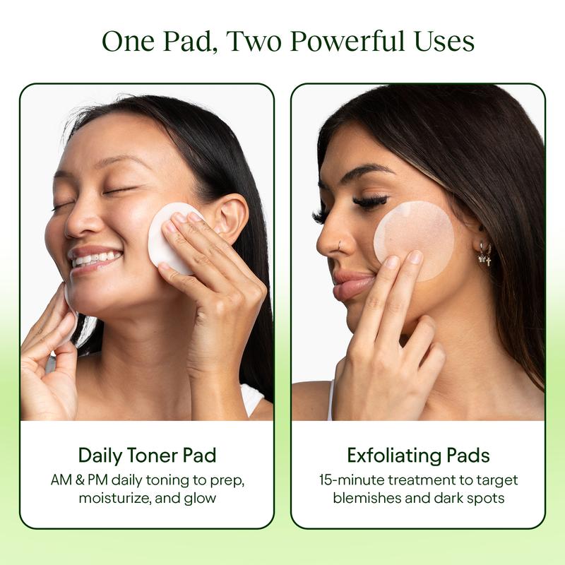 Korean Skincare Anti-Aging, Dark Spot & Wrinkle Minimizing Toner Pads with Snail Mucin, Centella Asiatica, Niacinamide, Peptide Complex - 100 ct.-hz