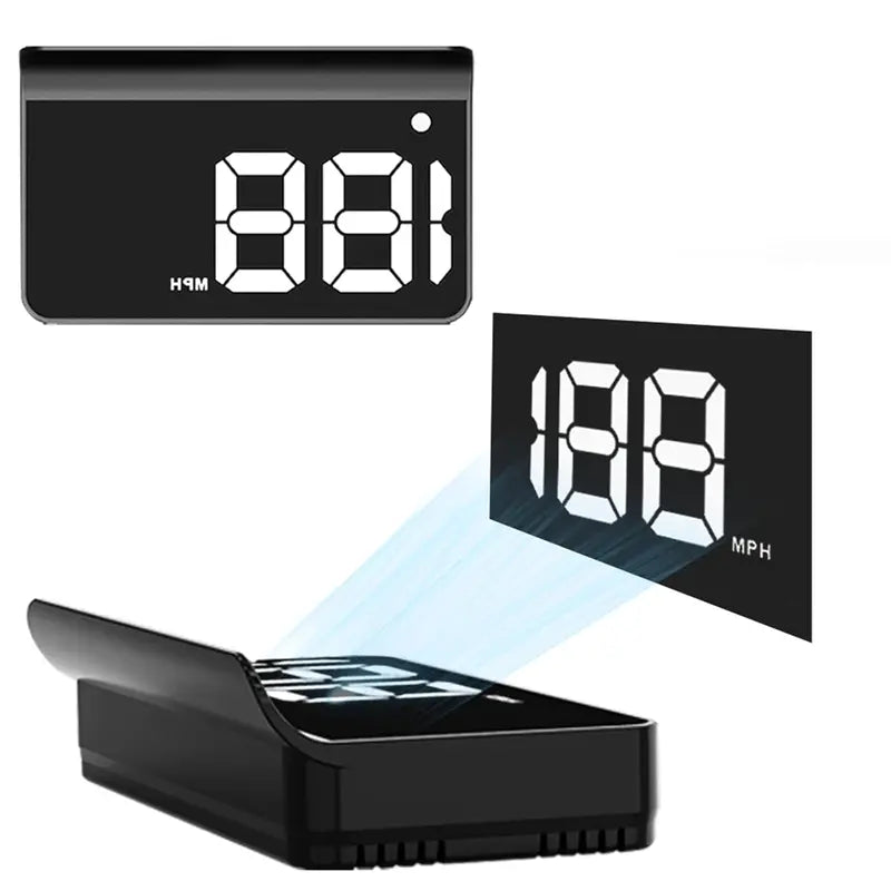 Head up Display Car GPS Digital Speedometer Car Truck Motorcycle Head Up Display Odometer HUD MPH Car Tools Accessory