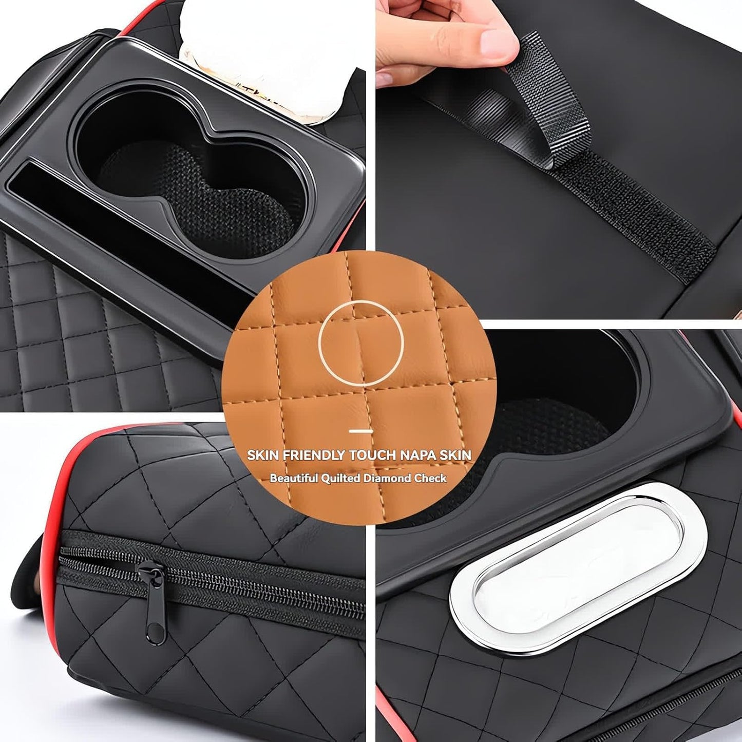 Transform Your Drive with the 4-in-1 Multi-Functional Car Armrest Organizer