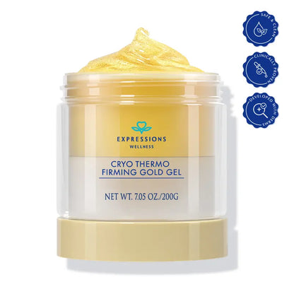 15-Day Fast-Acting Anti-Cellulite Gold Gel – Sculpting & Tightening Body Firming Cream for Legs, Belly & Arms