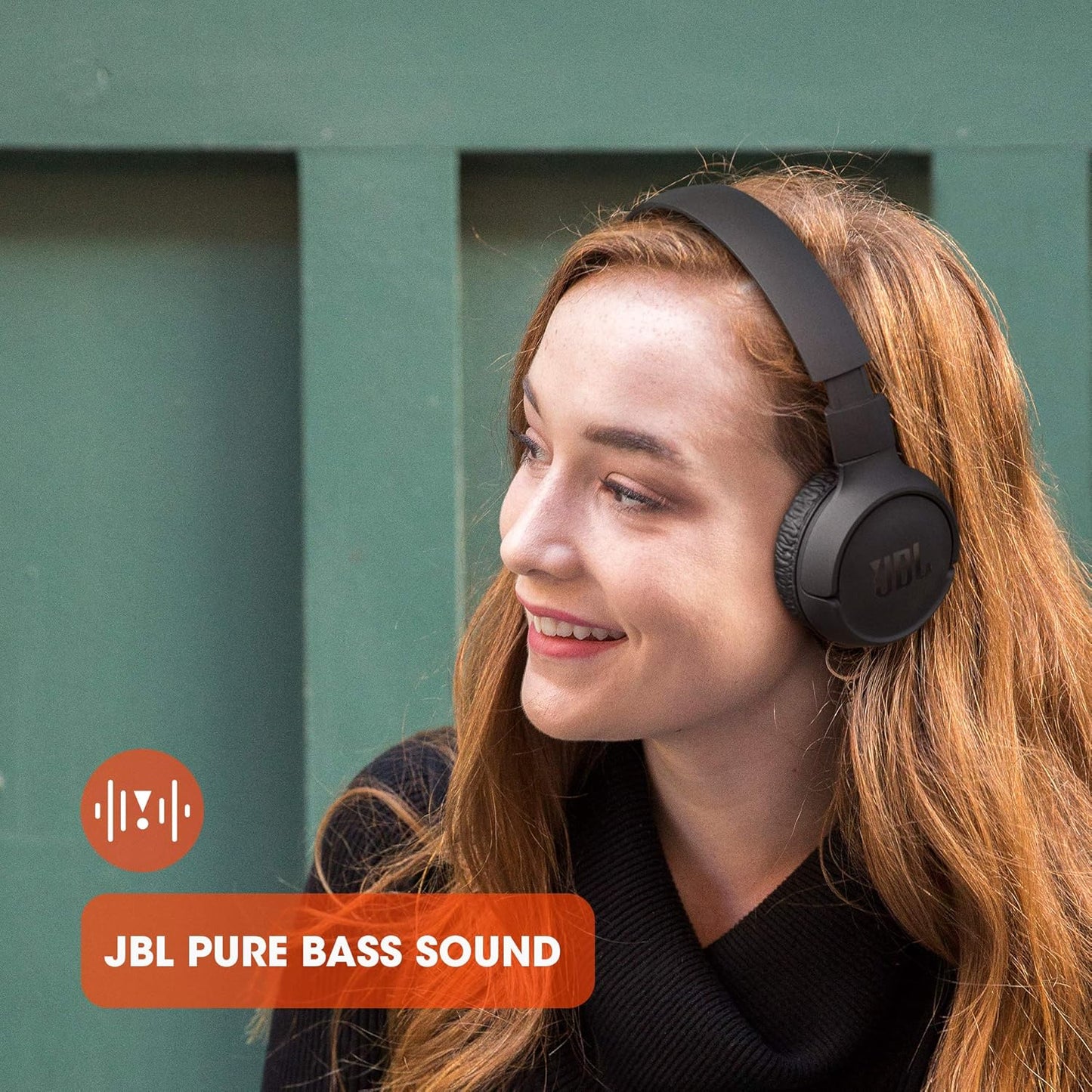 JBL Tune 510BT, Wireless on-ear headphones with Purebass Sound-HHW