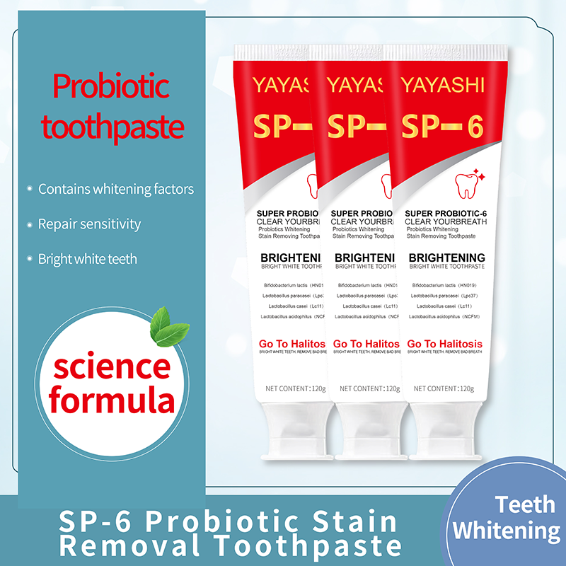 SP-6 Probiotics Whitening Toothpaste,Fresh Breath Toothpaste-MC