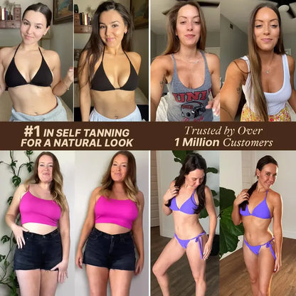 Self Tanner – Get a Natural Golden Glow Without the Sun ☀️ | Hydrating Streak-Free Body Tanner | Vegan & USA Made
