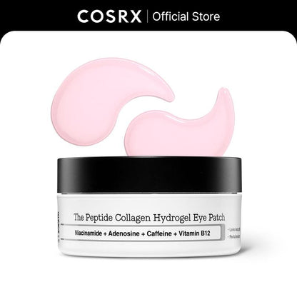 The Peptide Collagen Hydrogel Eye Patch 60 Patches Reduce Puffiness Hydrate Under-Eye Bags in 10 Minutes