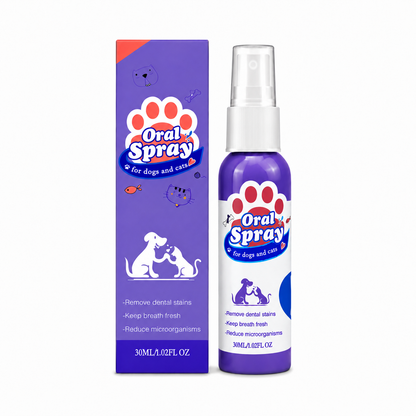 No-Brushing Pet Oral  Spray for Dogs & Cats🐾