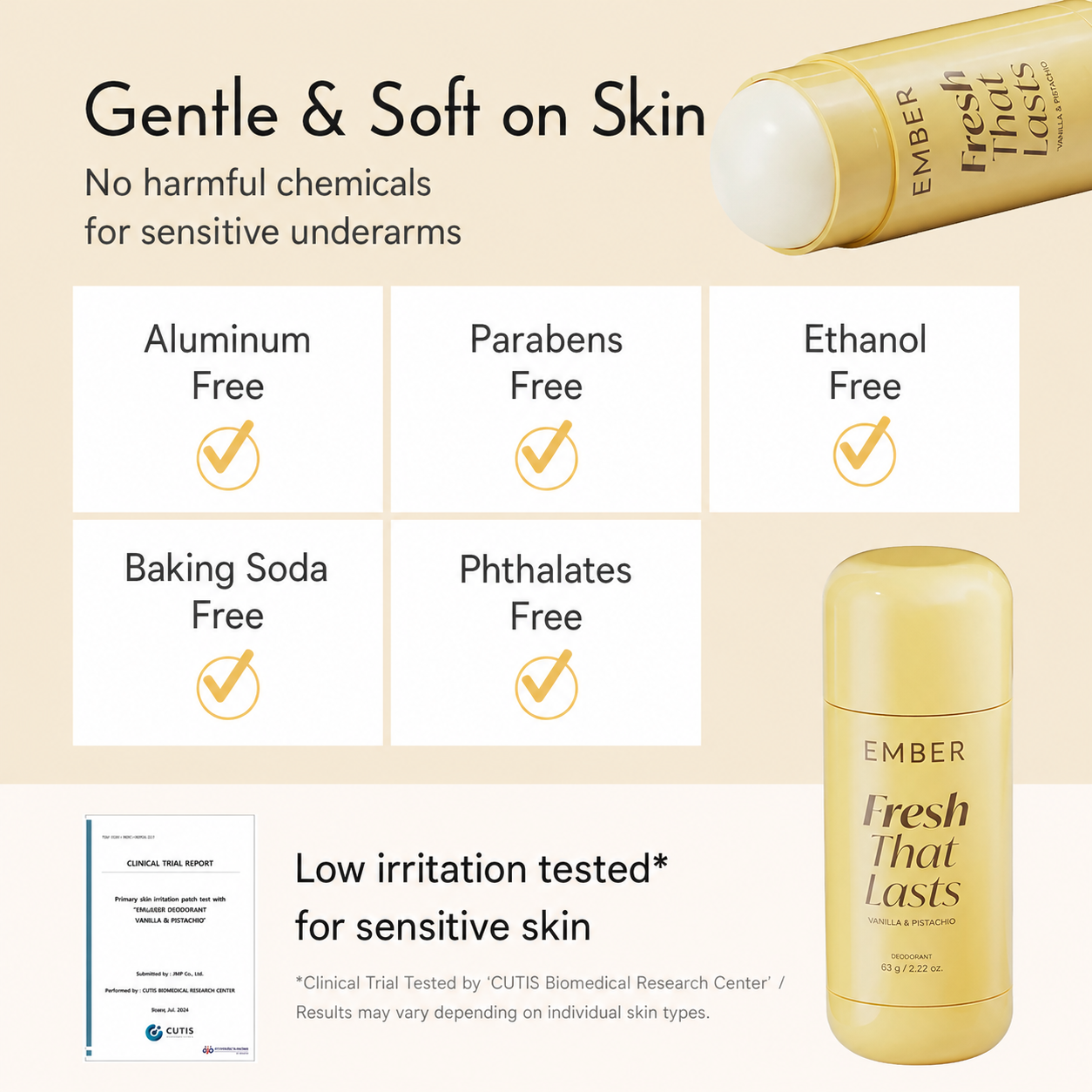🌿Your New Signature Scent — Fresh, Warm & Long-Lasting Confidence☀️ Korean Skin Brightening Deodorant