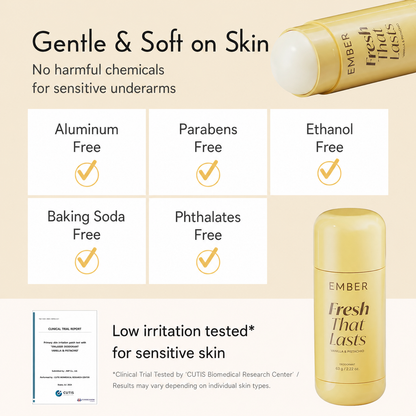 🌿Your New Signature Scent — Fresh, Warm & Long-Lasting Confidence☀️ Korean Skin Brightening Deodorant
