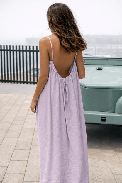 Backless Maxi Dress