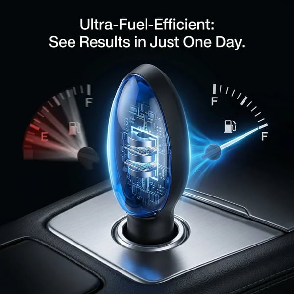 🚗 🎉2026 New Upgrade FuelShark Fuel Sync Device – Automotive Gas Saver for Cars & Trucks, Spill Saver-8CR5