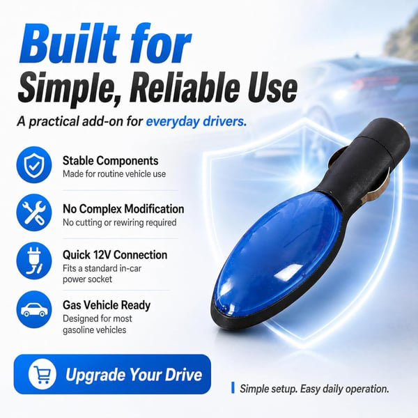 🚗 🎉2026 New Upgrade FuelShark Fuel Sync Device – Automotive Gas Saver for Cars & Trucks, Spill Saver-8CR5