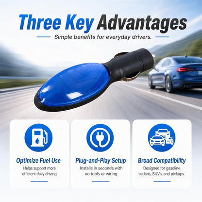 🚗 🎉2026 New Upgrade FuelShark Fuel Sync Device – Automotive Gas Saver for Cars & Trucks, Spill Saver-8CR5