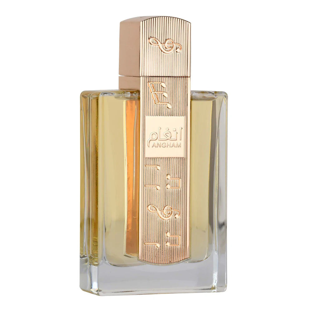 Lattafa Perfumes | Angham - Unisex Fragrance - Eau De Parfum | 3.4 oz (100 ml) | Mandarin - Ginger - Pink Pepper Fragrance-XDX