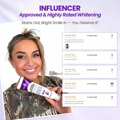 New 7-Pro Intensive Toothpaste | Upgraded Purple Formula with 7 Probiotics | Deep Enamel Repair & Long-Lasting Freshness