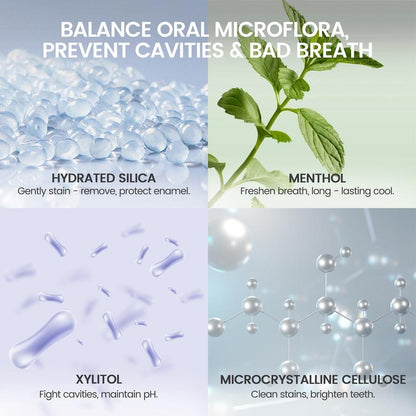 New 7-Pro Intensive Toothpaste | Upgraded Purple Formula with 7 Probiotics | Deep Enamel Repair & Long-Lasting Freshness