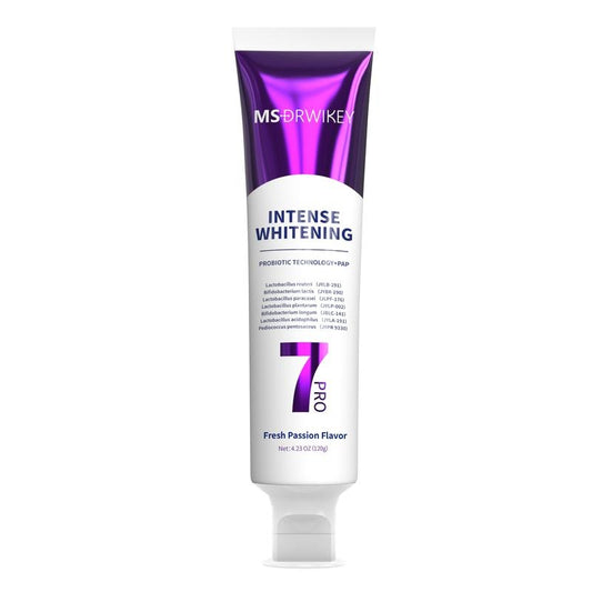 New 7-Pro Intensive Toothpaste | Upgraded Purple Formula with 7 Probiotics | Deep Enamel Repair & Long-Lasting Freshness