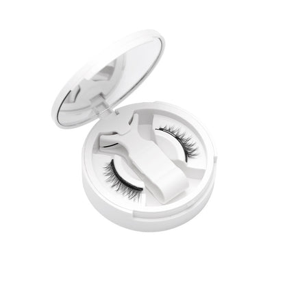 Soft Magnetic Eyelashes All-in-One Box, Reusable, Glue-Free, Waterproof, Lightweight, Natural Style Makeup Cosmetic-HHW