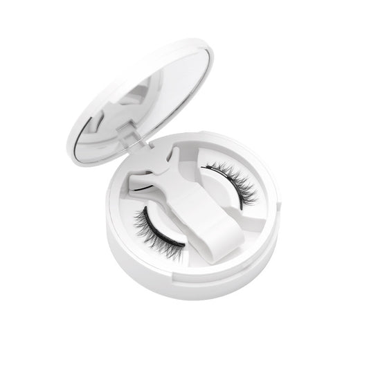 Soft Magnetic Eyelashes All-in-One Box, Reusable, Glue-Free, Waterproof, Lightweight, Natural Style Makeup Cosmetic-HHW