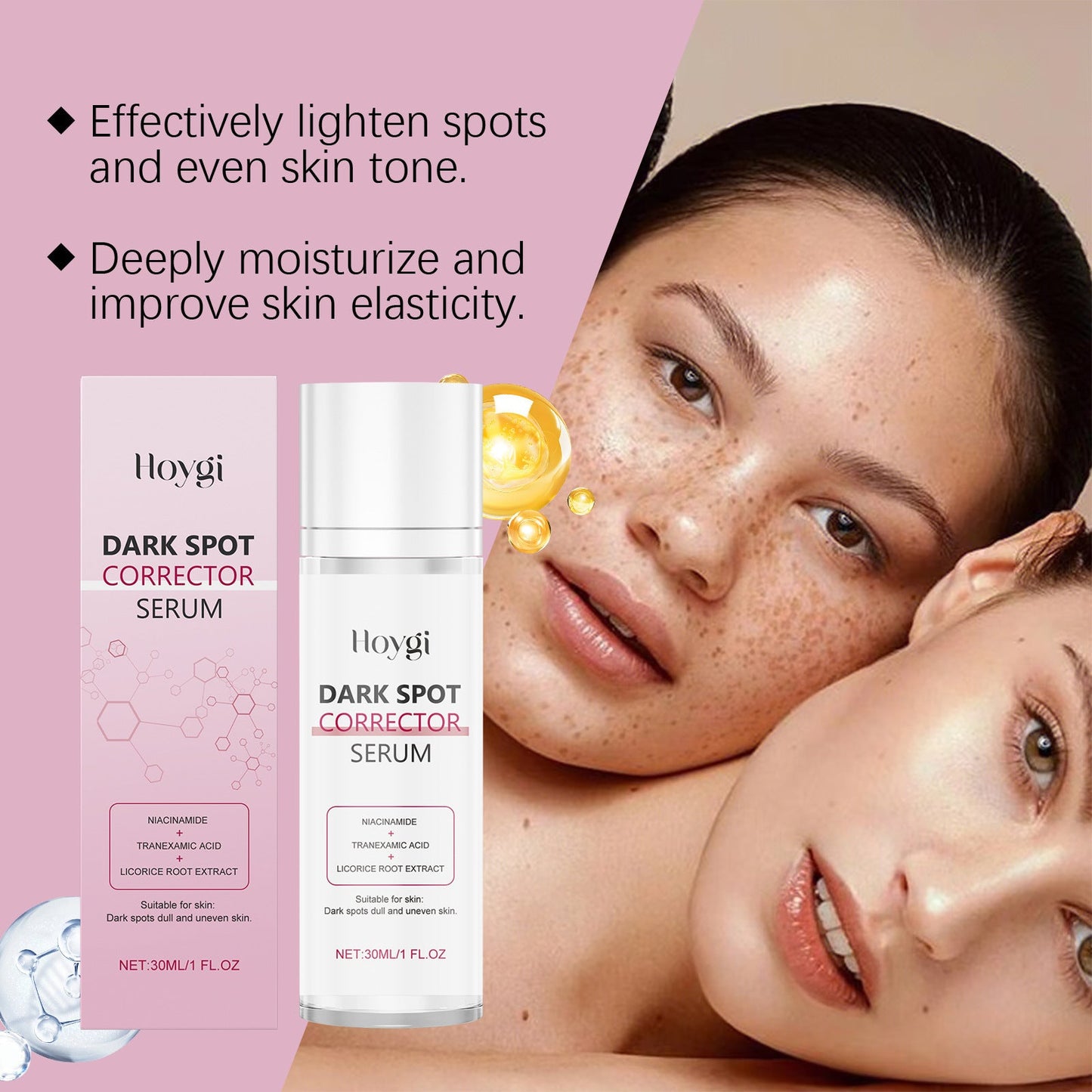 Advanced Dark Spot Corrector Serum - Multi-Correction Brightening Formula for Sun Spots, Age Spots, and Melasma-XXS