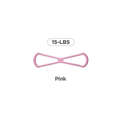 Resistance Bands Figure 8 Exercise Bands for Women 8 Shaped TPE Material for Arms Chest Expander Yoga Gym Fitness Muscle Training Equipment Stretching Gear
