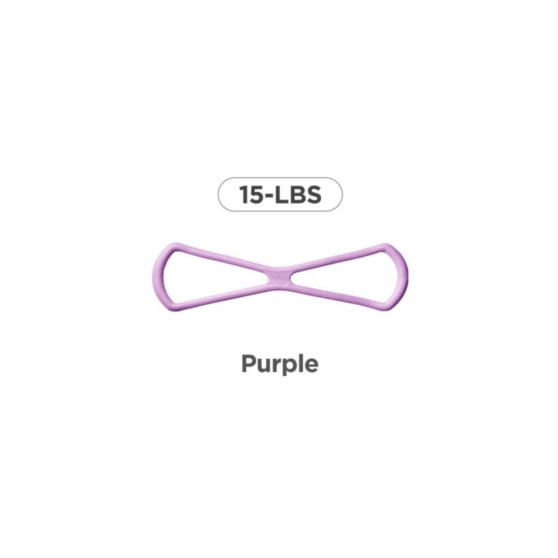Resistance Bands Figure 8 Exercise Bands for Women 8 Shaped TPE Material for Arms Chest Expander Yoga Gym Fitness Muscle Training Equipment Stretching Gear