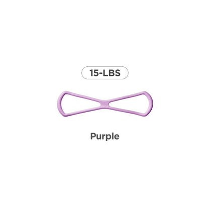 Resistance Bands Figure 8 Exercise Bands for Women 8 Shaped TPE Material for Arms Chest Expander Yoga Gym Fitness Muscle Training Equipment Stretching Gear
