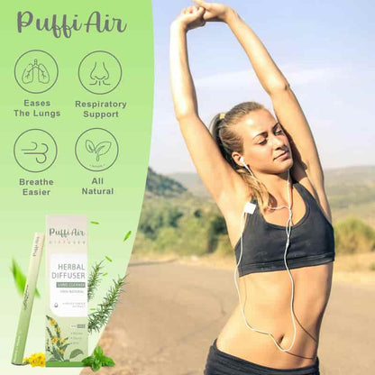 PuffiAir- Pure Herbal Diffuser for Natural Health Support