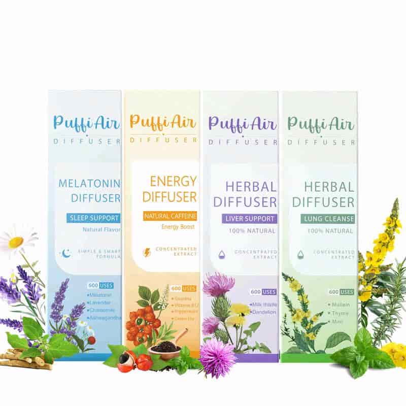 PuffiAir- Pure Herbal Diffuser for Natural Health Support