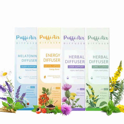 PuffiAir- Pure Herbal Diffuser for Natural Health Support