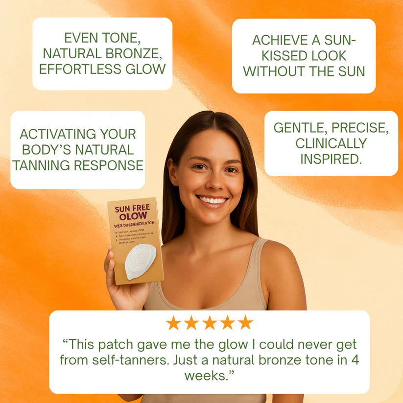 SunFree Glow Enhancing Patch – Lightweight Daily Bronzing Support