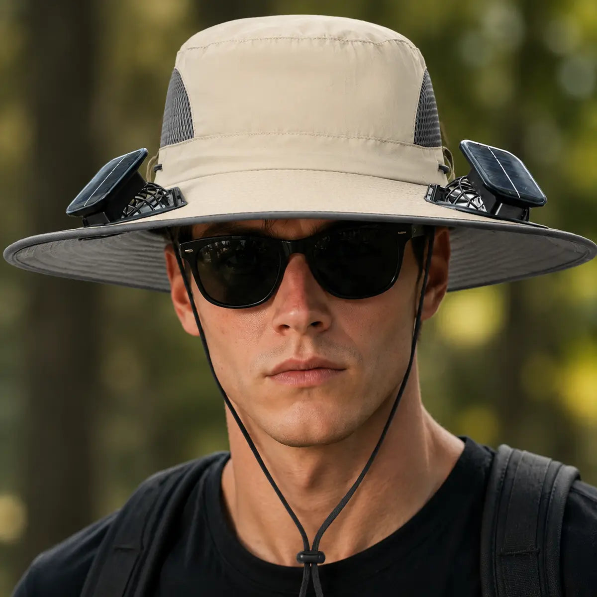 Solar Cooling Fan Hat for Outdoor Summer