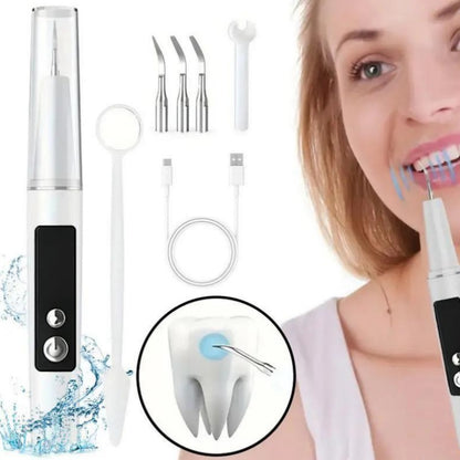 NBGRLVS Electric Scaler/Oral Plaque/Tartar Remover with Effective Remove Plaque Tartar and Stains Preventing Cavities Bad Breath and Gum Disease for At-Home Teeth Cleaning Cost-Effective Oral Care Solution - Cleansing