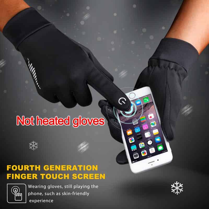 Winter Gloves Women Men Ski Gloves Liners Thermal Warm Touch Screen, Perfect for Cycling, Running, Driving, Hiking, Walking, Texting, Freezer Work, Gardening, and Daily Activities SRG102 winter gloves full finger