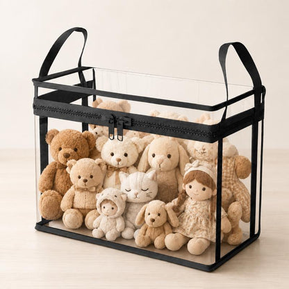⏳LAST DAY BUY 2 GET 1 FREE!!💕HomeVault™ Transparent Storage Bag – Large, Dust & Moisture-Proof with Handle✨Ultimate All-in-One Organizer for Clothes, Toys, Books, Stuffed Animals & Absolutely Everything! 🧸📚👕🧦