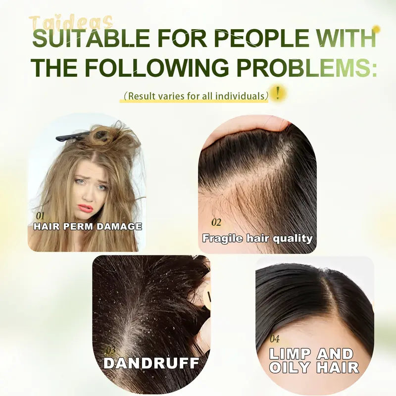 Anti-Hair Fall Hair Loss Treatment Shampoo Oil Control Anti Dandruff Haircare Rosemary Zinc PCA Help Hair Growth Amino Acid Hydrolyzed Protein Repair Reduce Hair Loss Scalp Cleanser Conditioner 250ML Gentle Smoother