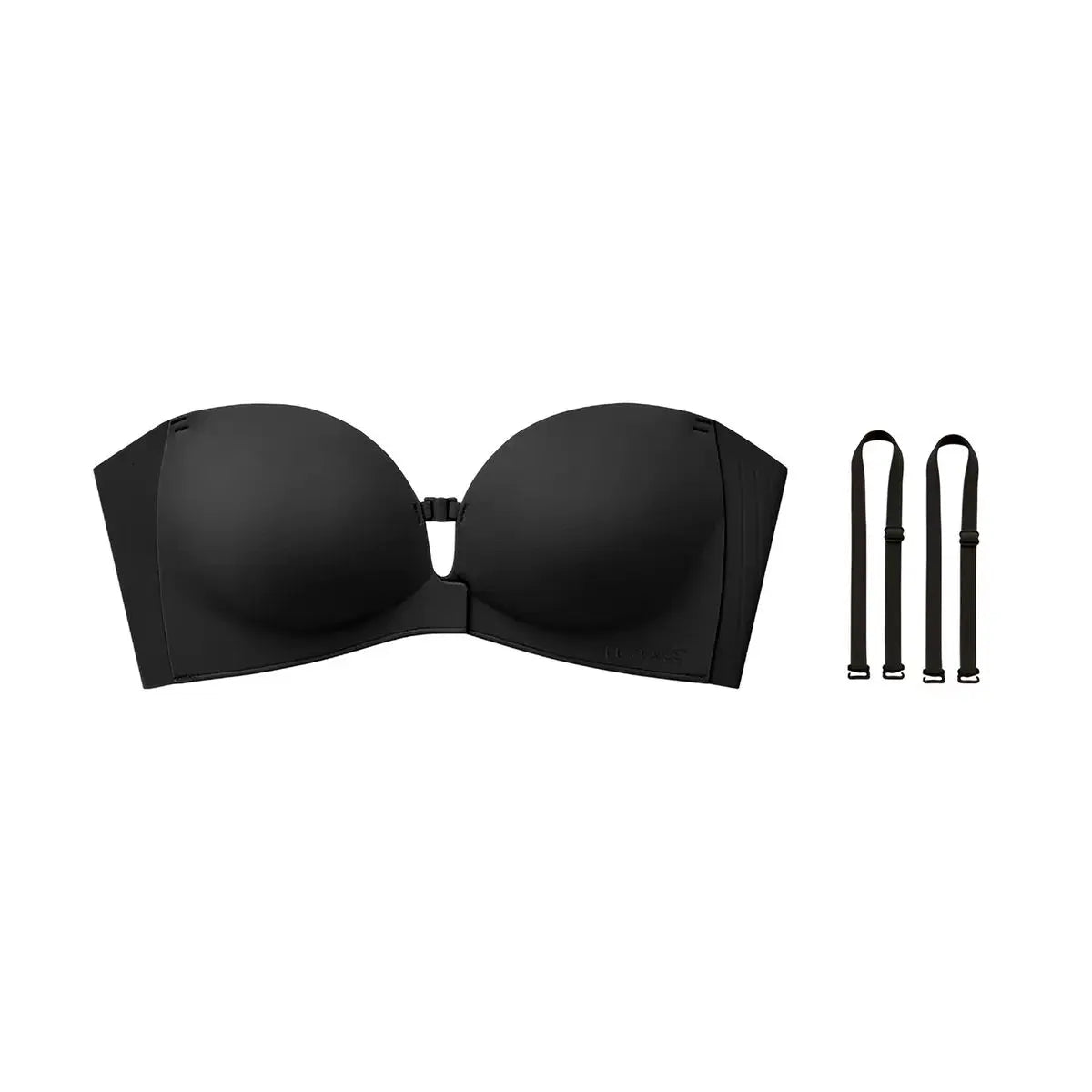 Womens Strapless Front Closure Bra Push Up Lift Bra Padded Add Cup Non Slip Anti-Slip Grip Wireless Supportive Seamless Comfortable Tube Jelly Bra A B C Cup#TikTokShopDealsforYouDays