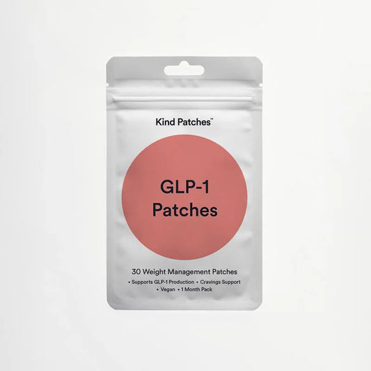 GLP-1 Patches: 30 Metabolic Balance Patches, with L Glutamine, Berberine Chromium, Pomegranate and Cinnamon Steady Release,Vegan,1 Month Pack
