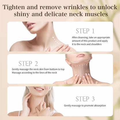 facial wrinkle cream, which firms the face and neck skin, is also a moisturizing cream and a unisex neck cream