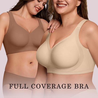 Full coverage wireless bra-xdx