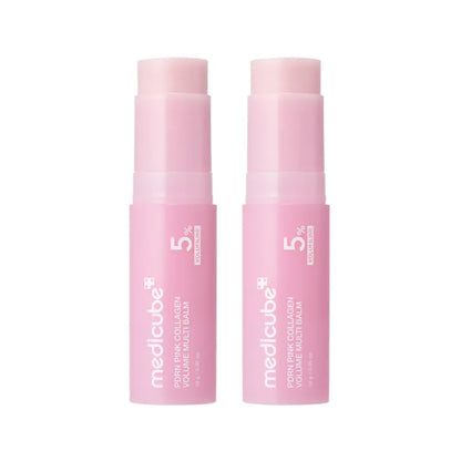 PDRN Pink Collagen Multi Balm Stick for Under-Eyes, Lips & Fine Lines