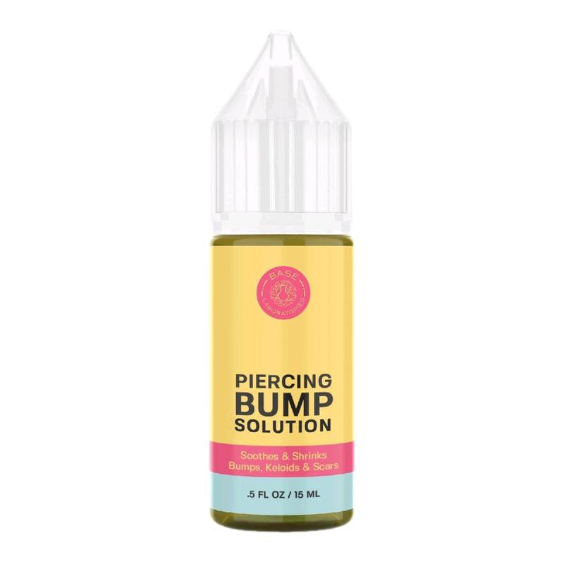Base Labs Piercing Bump Solution I Keloid Bump Removal - Soothing Essential Oil for Piercing Bumps, Keloids & Scars | Nose, Ears, Body