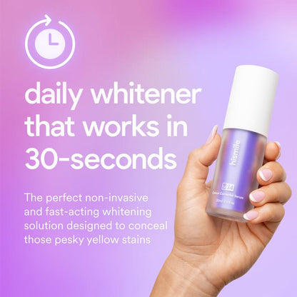Hismile v34 Colour Corrector - Tooth Stain Concealer, Teeth Brightening Booster, Purple Toothpaste, Colour Correcting, Hismile V34